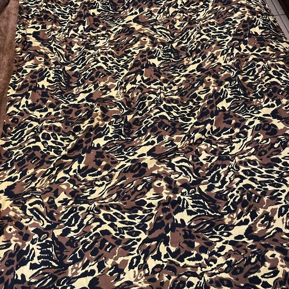 Animal Print X Long Rectangular Multifunctional Fashion Scarf Fashionable Scarf
